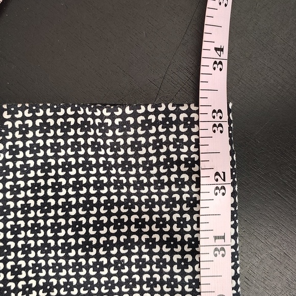 Banana Republic RYAN trouser Pants Navy & Ivory Print Size 8 Long Stretch - Picture 12 of 12